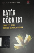 Rateb doda idi tradisi Aceh mendidik anak dalam ayunan