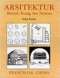 Arsitektur : bentuk, ruang, dan tatanan