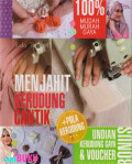Menjahit kerudung cantik