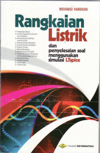 Rangkaian listrik dan penyelesaian soal menggunakan simulasi LTspice