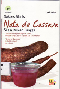 Sukses bisnis nata de cassava skala rumah tangga