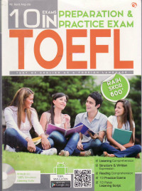 10 exams in preparation & practice test TOEFL