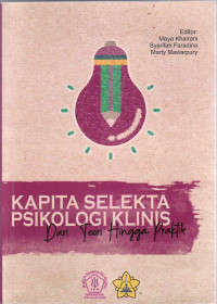 Kapita selekta psikologi klinis di Aceh: dari teori hingga praktik