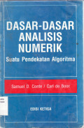 Dasar-dasar analisis numerik: suatu pendekatan algoritma