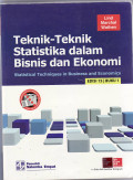 Teknik-teknik statistika dalam bisnis dan ekonomi