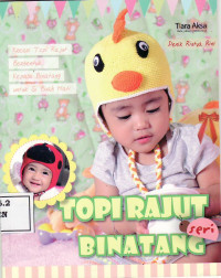Topi rajut seri binatang