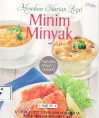 Masakan harian lezat minim minyak