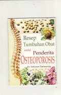 Resep tumbuhan obat untuk penderita osteoporosis