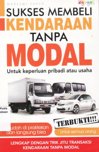 Sukses membeli kendaraan tanpa modal