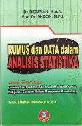 Rumus dan data dalam analisis statistika untuk penelitian: (administrasi pendidikan-bisnis-pemerintahan-sosial-kebijakan-ekonomi-hukum-manajemen-kesehatan)