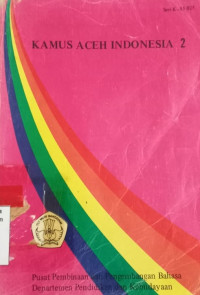 Kamus Aceh Indonesia 1 dan 2