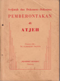 Sedjarah dan dokumen-dokumen pemberontakan di Atjeh