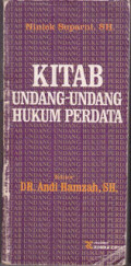 Kitab undang-undang hukum perdata