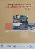 Managing resources to build back and create a better future for Nias