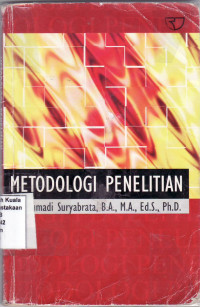 Metodologi penelitian
