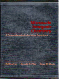 Microscale inorganic chemistry: a comprehensive laboratory experience
