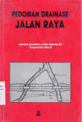 Pedoman drainase jalan raya = American association of state highway and transportation officials