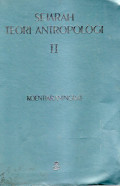 Sejarah teori antropologi II