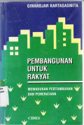 Pembangunan untuk rakyat: memadukan pertumbuhan dan pemerataan