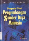 Pengantar teori pengembangan sumber daya manusia