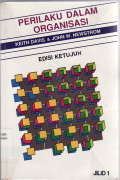 Perilaku dalam organisasi