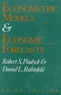 Econometric models and economic forecasts
