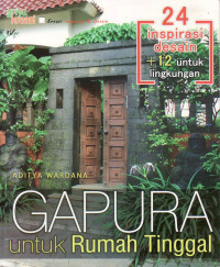 Gapura untuk rumah tinggal