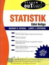 Schaum`s outline: teori dan soal-soal statistik