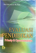 Evaluasi pendidikan: prinsip dan operasionalnya