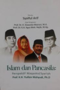 Islam dan pancasila: perspektif maqashid syari'ah Prof. K.H. Yudian Wahyudi, Ph.D