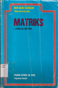 Teori dan soal-soal matriks (Versi Si/merik)
