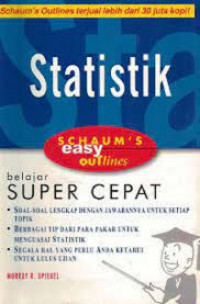 Scham's easy outlines statistik