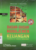 Dasar-dasar manajemen keuangan= essentials of financial management