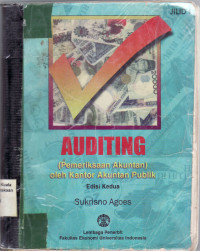 Auditing (pemeriksaan akuntan) oleh kantor akuntan publik