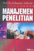 Manajemen penelitian
