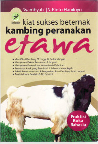 Kiat sukses beternak kambing etawa
