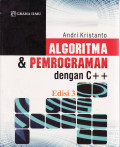 Algoritma dan pemrograman dengan C++