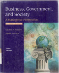 Business, government, and society a managerial perspective: text and cases