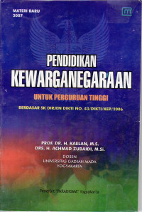 Pendidikan kewarganegaraan