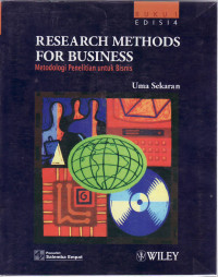 Research methods for business = metodologi penelitian untuk bisnis