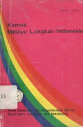 Kamus Melayu Langkat - Indonesia