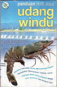 Panduan budi daya udang windu