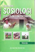 Pengantar sosiologi pedesaan dan pertanian