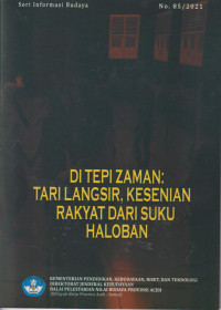Di tepi zaman: tari langsir, kesenian rakyat dari suku Haloban