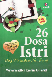 26 dosa istri yang meresahkan hati suami