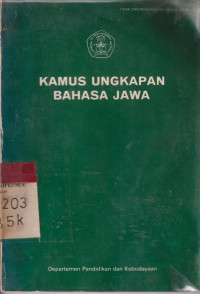 Kamus ungkapan bahasa Jawa