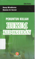 Penuntun kuliah hukum kedokteran