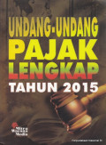 Undang-undang pajak lengkap tahun 2015