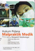 Hukum pidana malpraktik medik