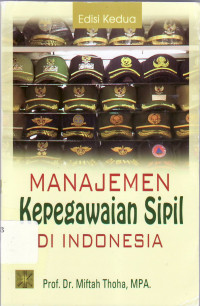 Manajemen kepegawaian sipil di Indonesia